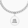 Bracciale Unsiex Donna Kidult In Accaio E Ciondolo Satinato 7 - Verre Gioielli Bracciale Unsiex Donna Kidult In Accaio E Ciondolo Satinato 3 Verre Gioielli - l'istituzione del gioiello