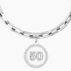 Bracciale Donna Kidult In Acciaio E Ciondolo Satinato Con Cristallo 7 - Verre Gioielli Bracciale Donna Kidult In Acciaio E Ciondolo Satinato Con Cristallo 3 Verre Gioielli - l'istituzione del gioiello