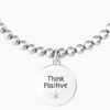 Bracciale Donna Kidult Elastico Con Sfere In Acciaio Con Ciondolo 7 - Verre Gioielli Bracciale Donna Kidult Elastico Con Sfere In Acciaio Con Ciondolo 3 Verre Gioielli - l'istituzione del gioiello