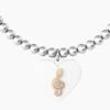 Bracciale Donna Kidult Elastico Con Sfere In Acciaio E Pvd Con Ciondolo 7 - Verre Gioielli Bracciale Donna Kidult Elastico Con Sfere In Acciaio E Pvd Con Ciondolo 3 Verre Gioielli - l'istituzione del gioiello