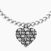 Bracciale Donna Kidult Elastico Con Sfere In Acciaio E Pvd Con Ciondolo 5 - Verre Gioielli Bracciale Donna Kidult Elastico Con Sfere In Acciaio E Pvd Con Ciondolo 1 Verre Gioielli - l'istituzione del gioiello