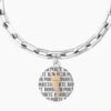 Bracciale Donna Kidult In Acciaio E Ciondolo Satinato Con Cristallo 7 - Verre Gioielli Bracciale Donna Kidult In Acciaio E Ciondolo Satinato Con Cristallo 3 Verre Gioielli - l'istituzione del gioiello