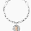 Bracciale Donna Kidult In Acciaio E Ciondolo Satinato Con Cristallo 6 - Verre Gioielli Bracciale Donna Kidult In Acciaio E Ciondolo Satinato Con Cristallo 2 Verre Gioielli - l'istituzione del gioiello