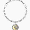 Bracciale Donna Kidult In Acciaio E Pvd Con Catena Groumette E Ciondolo Con Cristallo 6 - Verre Gioielli Bracciale Donna Kidult In Acciaio E Pvd Con Catena Groumette E Ciondolo Con Cristallo 2 Verre Gioielli - l'istituzione del gioiello