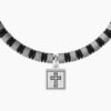 Bracciale Uomo Kidult Faith In Acciaio E Ciondolo Satinato Nero 5 - Verre Gioielli Bracciale Uomo Kidult Faith In Acciaio E Ciondolo Satinato Nero 1 Verre Gioielli - l'istituzione del gioiello