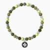 Bracciale Uomo Kidult Con Sfere E Anelli In Diaspro Verde In Acciaio E Pvd Con Ciondolo 5 - Verre Gioielli Bracciale Uomo Kidult Con Sfere E Anelli In Diaspro Verde In Acciaio E Pvd Con Ciondolo 1 Verre Gioielli - l'istituzione del gioiello