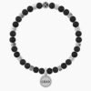 Bracciale Uomo Kidult Con Sfere In Acciaio E Onice Con Ciondolo 7 - Verre Gioielli Bracciale Uomo Kidult Con Sfere In Acciaio E Onice Con Ciondolo 3 Verre Gioielli - l'istituzione del gioiello