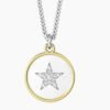 Collana Girocollo Kidult Donna In Acciaio Con Catena Groumette E Ciondolo Con Cristallo 2 Verre Gioielli - l'istituzione del gioiello