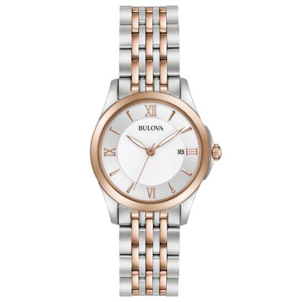 Orologio Donna Bulova Solo Tempo Al Quarzo In Acciaio
