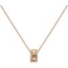 Collana Donna Daniel Wellington Elevation In Acciaio Rosato