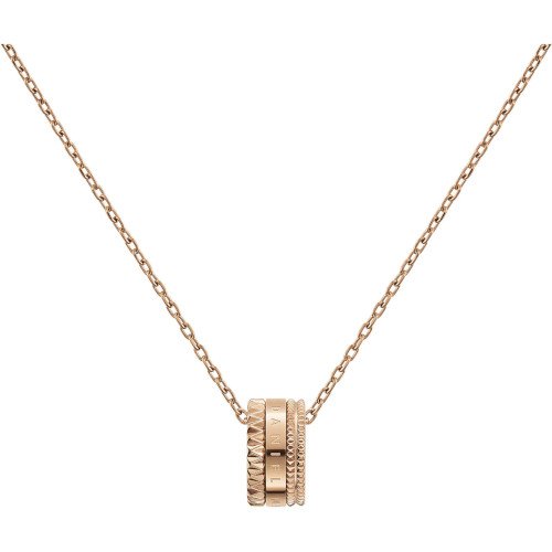 Collana Donna Daniel Wellington Elevation In Acciaio Rosato