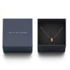Collana Donna Daniel Wellington Elevation In Acciaio Rosato 2 Verre Gioielli - l'istituzione del gioiello
