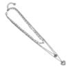 Collana Donna Mya Boccadamo In Acciaio Con Cuore Pendente E Strass 2 - Verre Gioielli Collana Donna Mya Boccadamo In Acciaio Con Cuore Pendente E Strass