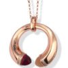 Collana Lunga Donna Boccadamo In Bronzo E Zirconi Con Cristalli