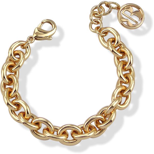 Bracciale Donna Boccadamo A Catena In Bronzo Dorato