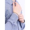 Bracciale Uomo Boccadamo Man In Acciaio Con Ematite Verde E Pietra Lavica 1 Verre Gioielli - l'istituzione del gioiello