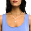 Collana Donna Mya Boccadamo In Acciaio Con Albero Della Vita Pendente E Strass 1 Verre Gioielli - l'istituzione del gioiello