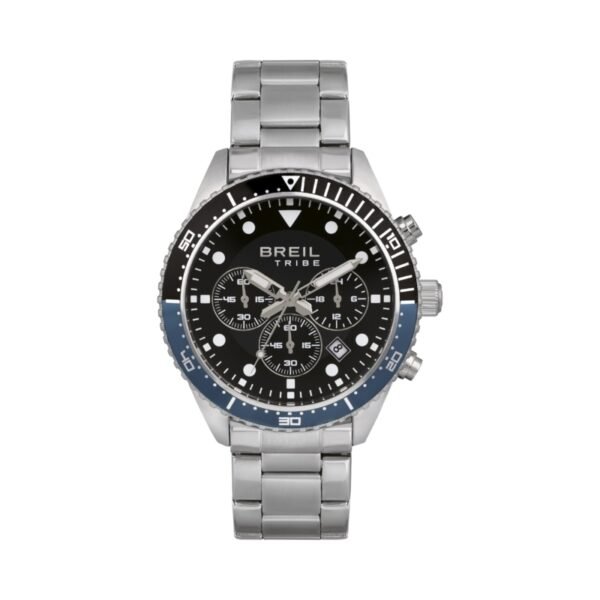 Orologio Uomo Tribe Breil Cronografo Sail Al Quarzo In Acciaio 3 - Verre Gioielli Orologio Uomo Tribe Breil Cronografo Sail Al Quarzo In Acciaio