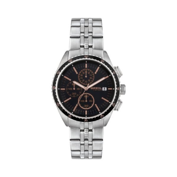 Orologio Uomo Tribe Breil Cronografo Net Al Quarzo In Acciaio