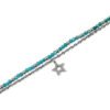 Bracciale Donna Mya Boccadamo Doppio Filo Con Cristalli Turchesi E Stella Pendente 5 - Verre Gioielli Bracciale Donna Mya Boccadamo Doppio Filo Con Cristalli Turchesi E Stella Pendente 1 Verre Gioielli - l'istituzione del gioiello