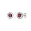 Orecchini Donna Amen In Argento 925 Con Zirconi Bianchi E Rossi