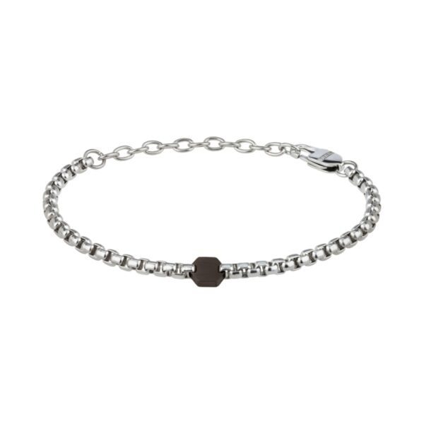 Bracciale Uomo Breil Kaleido In Acciaio 3 - Verre Gioielli Bracciale Uomo Breil Kaleido In Acciaio