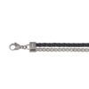 Bracciale Uomo Breil B Mix In Pelle Nera E Acciaio 1 Verre Gioielli - l'istituzione del gioiello