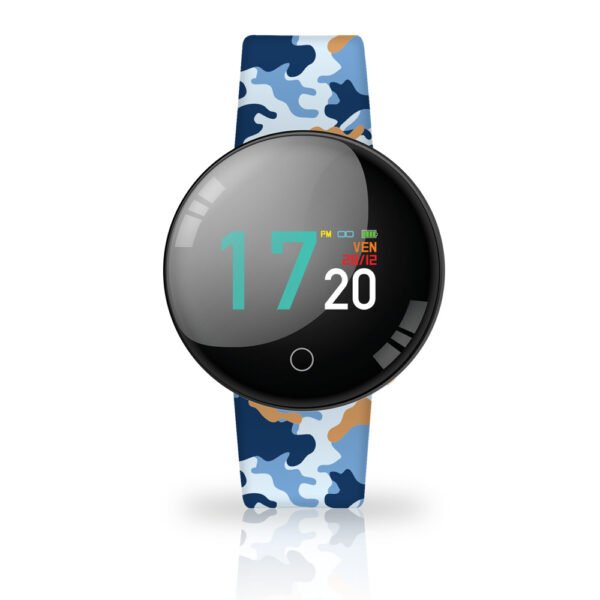Techmade Smart Bracelet Joy Spy Blu Camouflage
