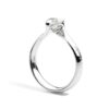 Anello Donna Solitario Recarlo Anniversary Love In Oro Bianco 18 Kt E Diamanti 0.23 Ct 1 Verre Gioielli - l'istituzione del gioiello