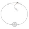 Bracciale Donna Amen In Argento 925 E Zirconi Bianchi Con Fiore Della Vita 2 - Verre Gioielli Bracciale Donna Amen In Argento 925 E Zirconi Bianchi Con Fiore Della Vita