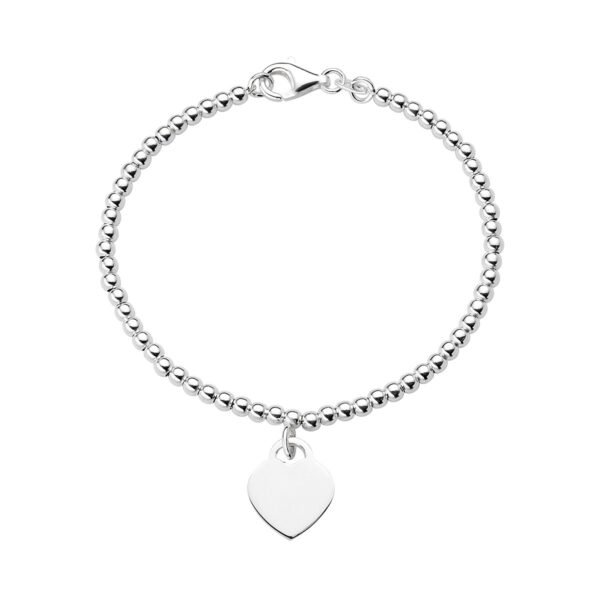 Bracciale Donna Amen In Argento 925 E Cuore Pendente 3 - Verre Gioielli Bracciale Donna Amen In Argento 925 E Cuore Pendente
