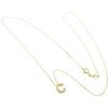 Collana Donna Bliss In Oro Giallo 9 Kt E Diamanti 0.003 Ct Con Inziale
