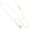 Collana Donna Bliss In Oro Giallo 9 Kt E Diamanti 0.003 Ct Con Inziale