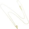 Collana Donna Bliss In Oro Giallo 9 Kt E Diamanti 0.003 Ct Con Inziale