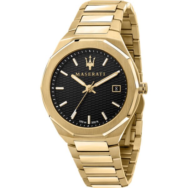 Orologio Uomo Maserati Sfida In Acciaio Solo Tempo Al Quarzo 3 - Verre Gioielli Orologio Uomo Maserati Sfida In Acciaio Solo Tempo Al Quarzo