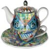 Tazza Da The Baci Milano In Porcellana Tea For One Cosy Xmas Platinum