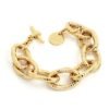 Bracciale Donna Unoaerre In Bronzo E Placcatura Oro Giallo 1 - Verre Gioielli Bracciale Donna Unoaerre In Bronzo E Placcatura Oro Giallo