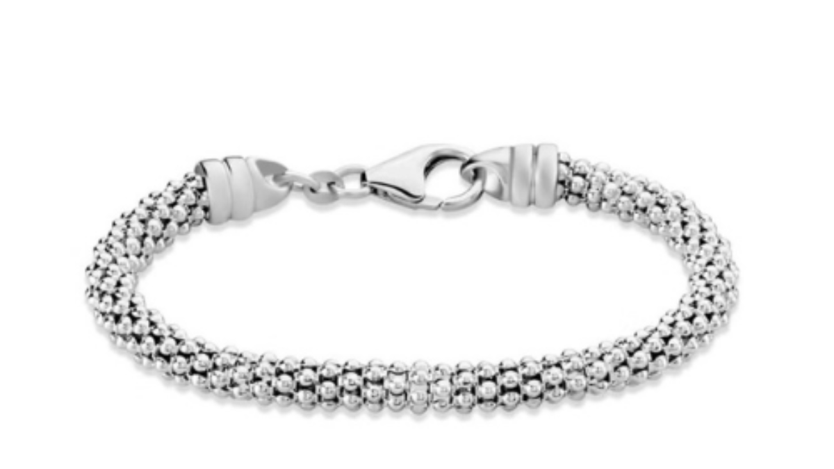 Bracciale Donna Elli In Argento Sterling 925 Con Cristalli - Design Geo Minimal E Placcato Oro
