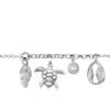 Bracciale Donna Stroili In Argento 925 Con Tartaruga E Conchiglie 2 Verre Gioielli - l'istituzione del gioiello