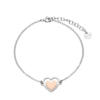 Bracciale Donna Stroili In Argento 925 Bicolore E Cuore