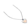 Collana Donna Girocollo Stroili In Argento 925 Bicolore E Cuore 1 Verre Gioielli - l'istituzione del gioiello