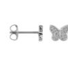 Orecchini Donna Stroili In Argento 925 A Farfalla Con Zirconi Bianchi 5 - Verre Gioielli Orecchini Donna Stroili In Argento 925 A Farfalla Con Zirconi Bianchi 1 Verre Gioielli - l'istituzione del gioiello