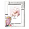 Cornice Portafoto Valenti Baby Rosa In Argento 925 Con Unicorno