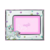 Cornice Portafoto Atelier Baby Rosa In Argento 925 Con Unicorno