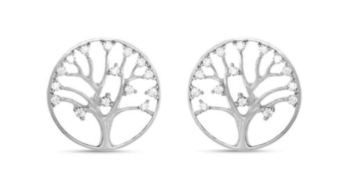 Orecchini In Argento 925 Con Zirconi E Perle D'Acqua Dolce, SilberDream SDO1 728 W – Eleganza Senza Tempo