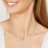 Collana Donna Stroili In Argento 925 Bicolore Con Cuori E Zirconi Bianchi 2 Verre Gioielli - l'istituzione del gioiello