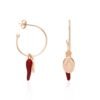 Orecchini Donna Stroili Rosario In Argento 925 Rosato Con Cornetto E Madonna 6 - Verre Gioielli Orecchini Donna Stroili Rosario In Argento 925 Rosato Con Cornetto E Madonna 2 Verre Gioielli - l'istituzione del gioiello