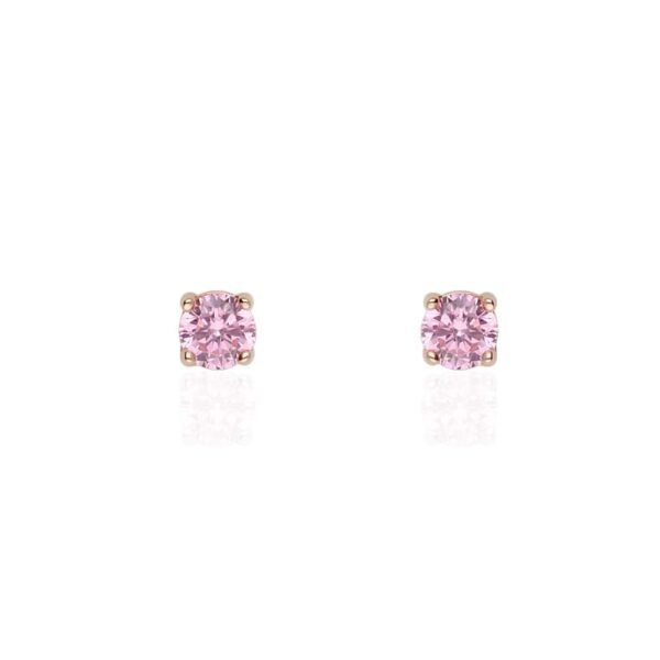 Orecchini Donna Stroili In Argento 925 Rosato Con Zirconi Rosa 3 - Verre Gioielli Orecchini Donna Stroili In Argento 925 Rosato Con Zirconi Rosa