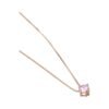 Collana Donna Girocollo Stroili In Argento 925 Rosato Con Zircone Rosa 2 Verre Gioielli - l'istituzione del gioiello