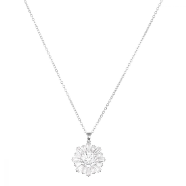 Collana Donna Stroili In Metallo Con Cristalli A Fiore 3 - Verre Gioielli Collana Donna Stroili In Metallo Con Cristalli A Fiore